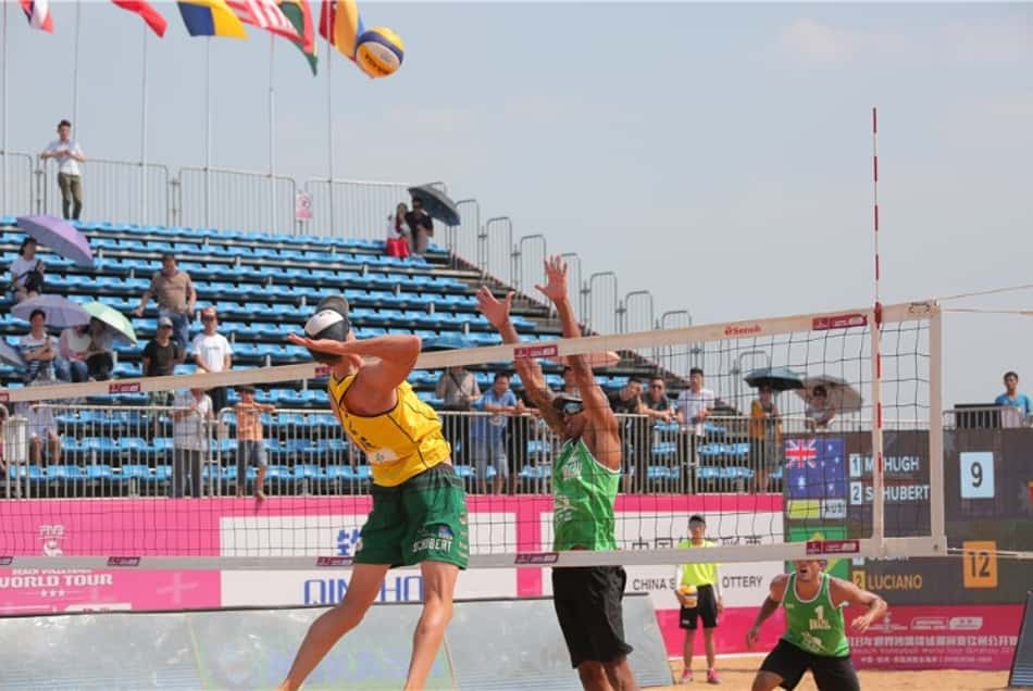 Oscar e Luciano estão nas oitavas em Qinzhou