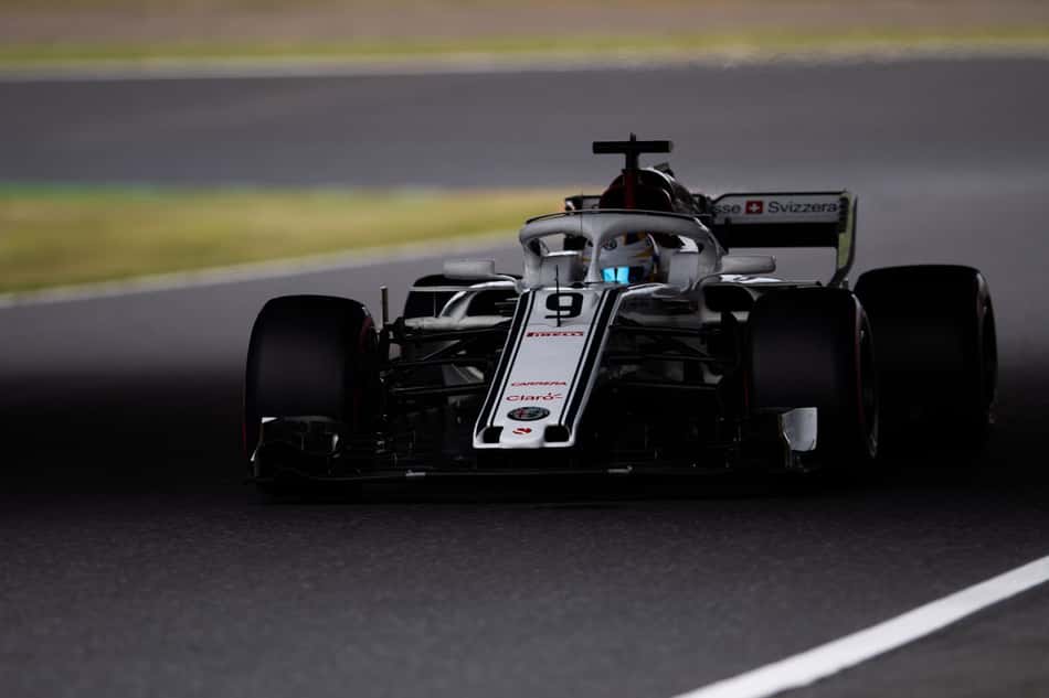 Williams no fim do grid nos primeiros treinos em Suzuka