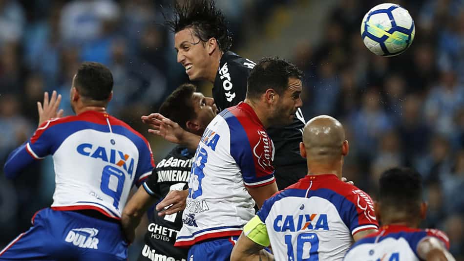 Bahia abre 2 a 0, mas Grêmio arranca empate no fim na Arena