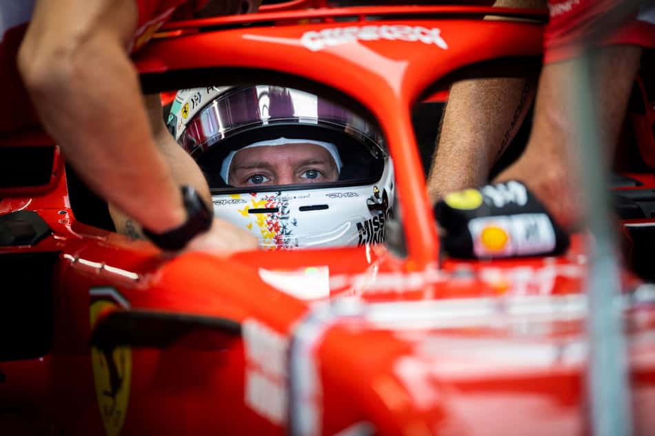 Vettel na P8: "Se tivesse chovido, seria uma história diferente"