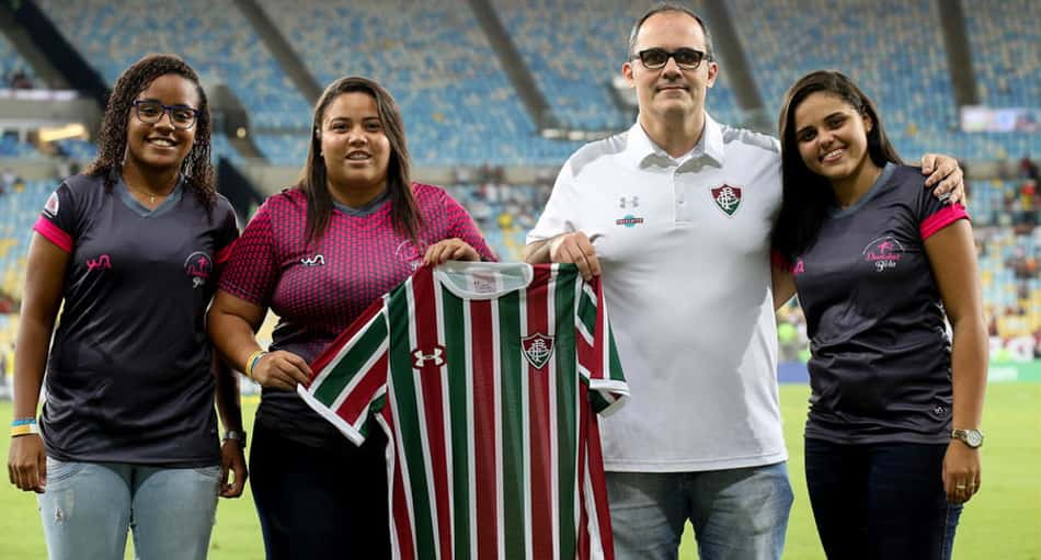 Parceria Fluminense e Daminhas da Bola