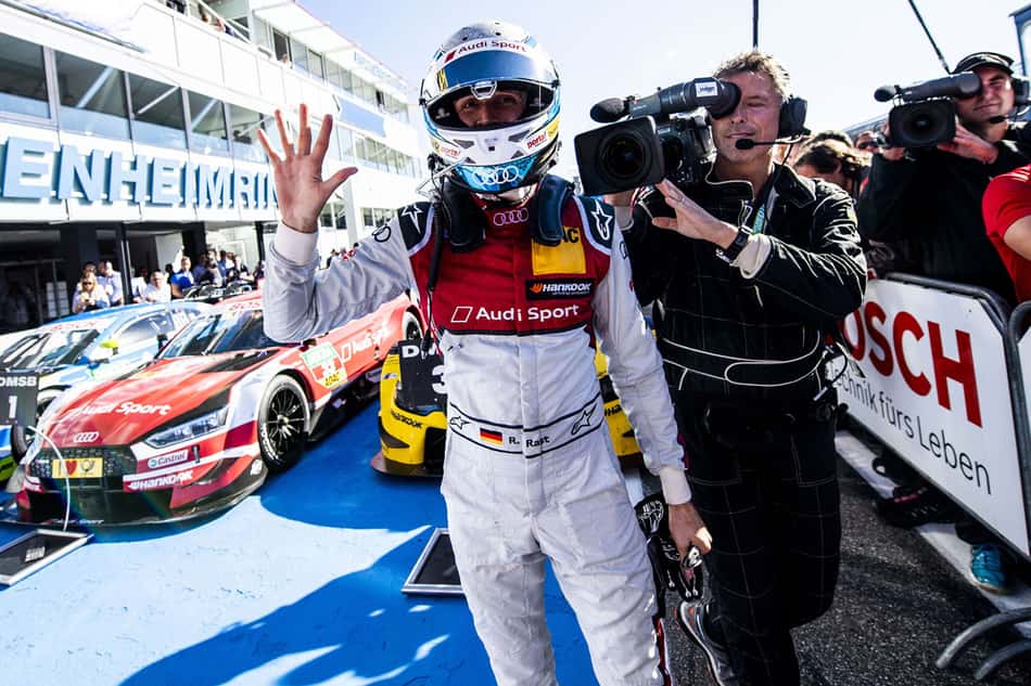 Rast vence a primeira em Hockenheim e segue na disputa pelo título do DTM; Paffett e Di Resta também na briga
