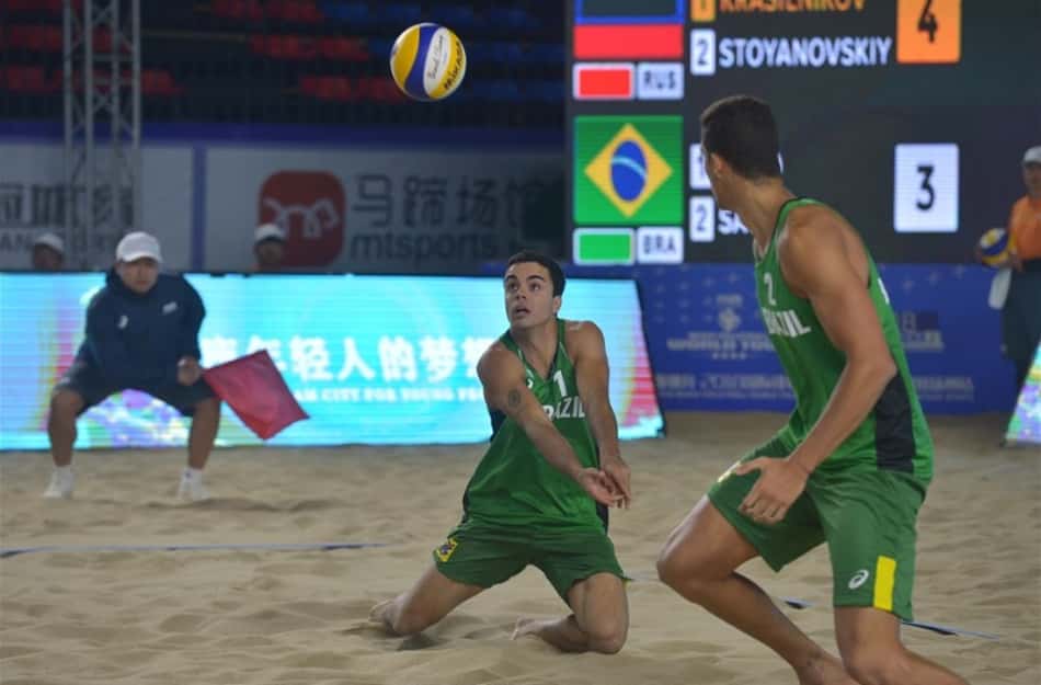 Guto e Saymon levaram o bronze