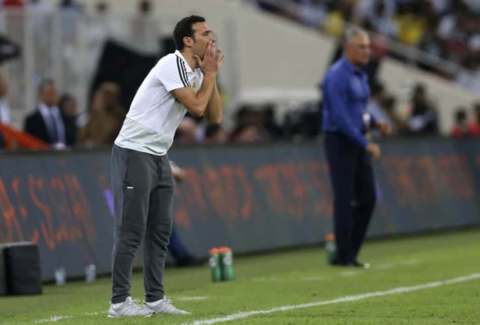 Scaloni elogia atuação da Argentina: 'Vamos dar alegria para todo mundo'