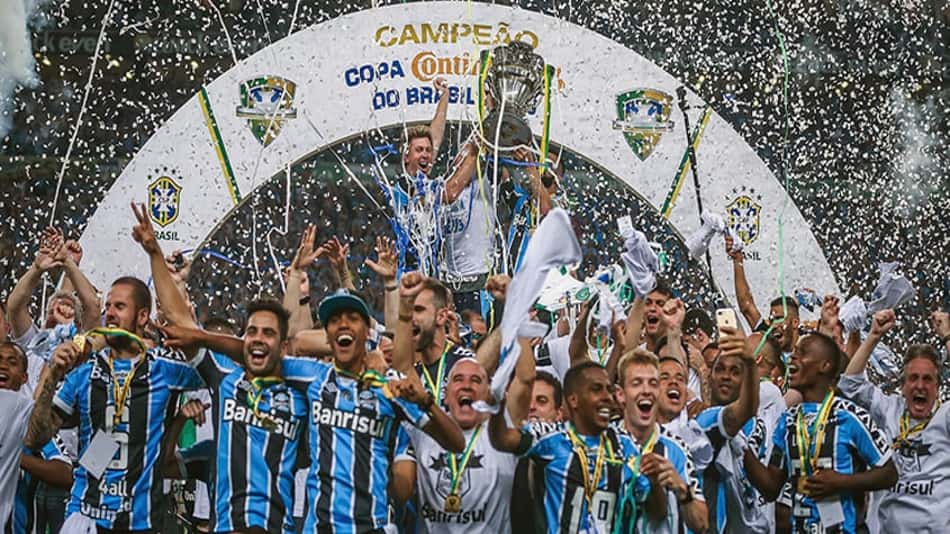 Grêmio terminava com "seca" de títulos nacionais há dois anos