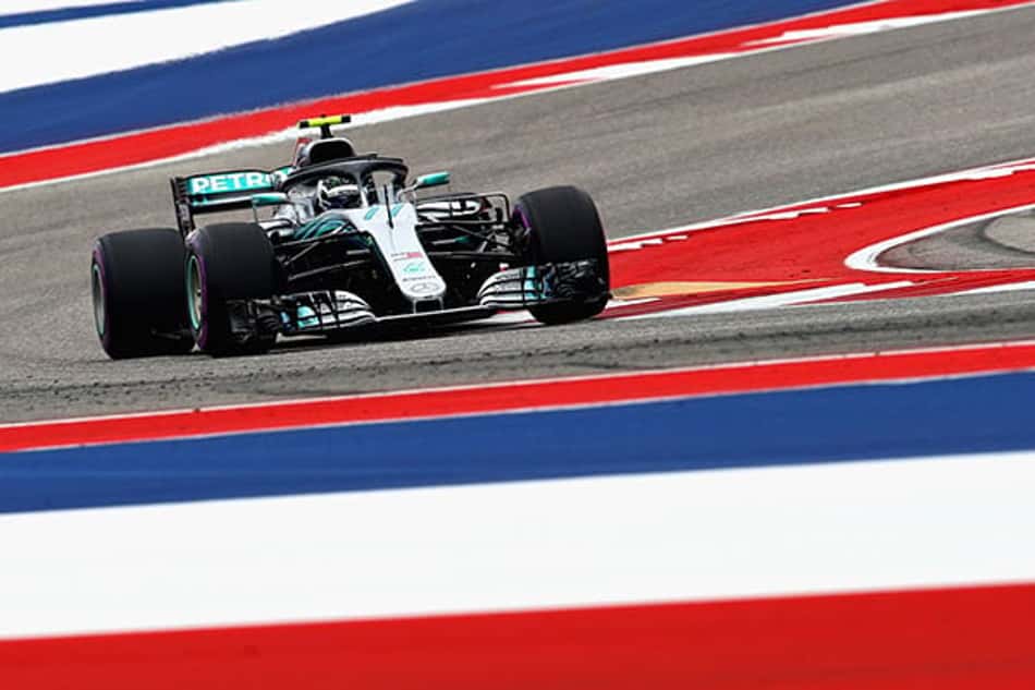 Bottas e Ocon escapam de serem punidos por voltas lentas durante o Q3 nos EUA