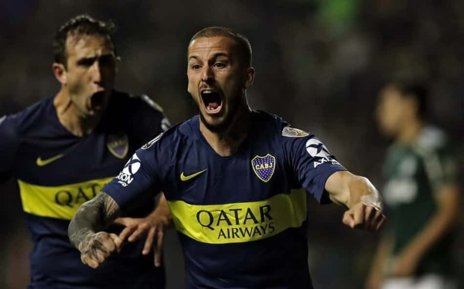 Benedetto fez os dois gols do Boca 