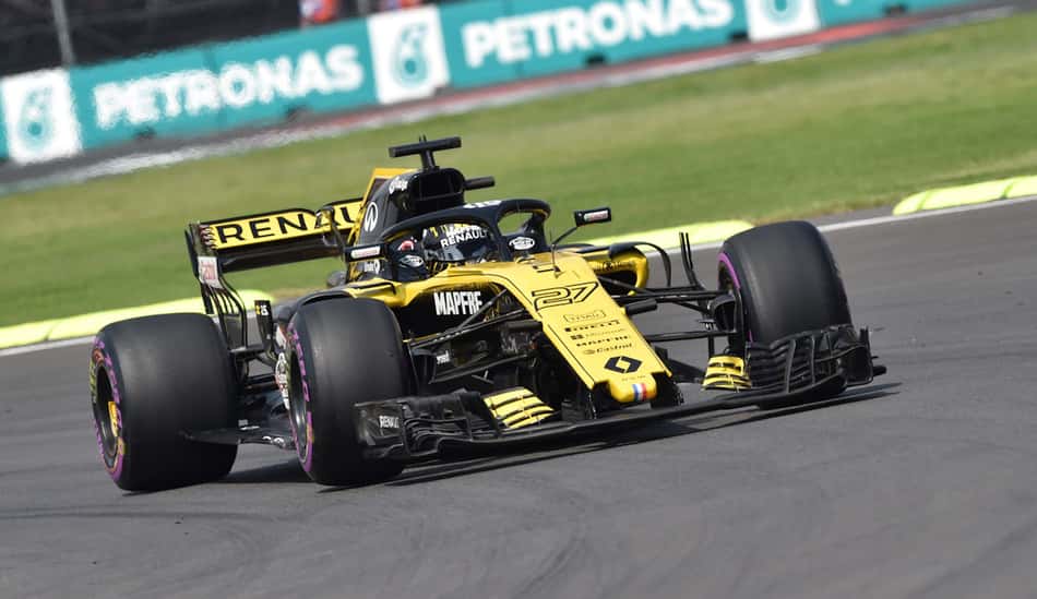 No México, Renault surpreendeu com Sainz e Hulkenberg dentro do top 5 nos primeiros treinos