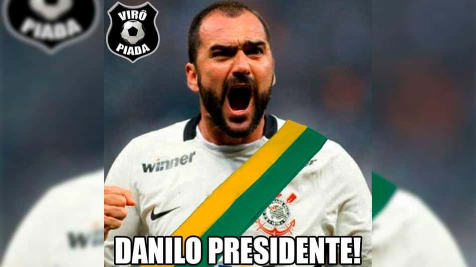 Fiel exalta Danilo e pede ídolo como presidente; veja os memes