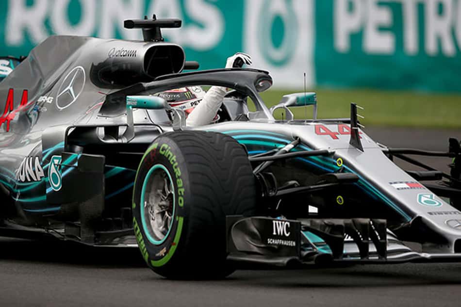 Organizadores do GP do México prepararam uma comemoração caso Hamilton seja campeão hoje