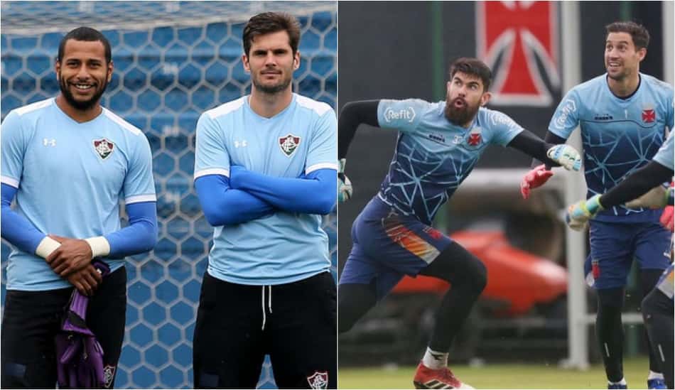 Goleiros querem fechar o gol no clássico para manterem titularidade