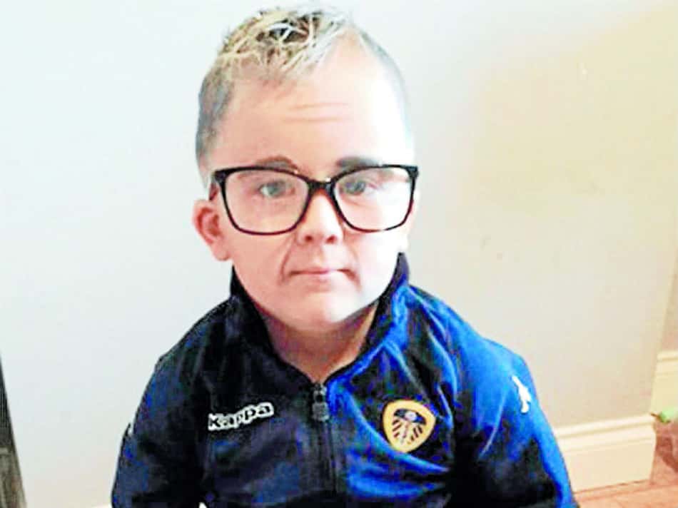 Freddie Callaghan fantasiado de "mini" Marcelo Bielsa