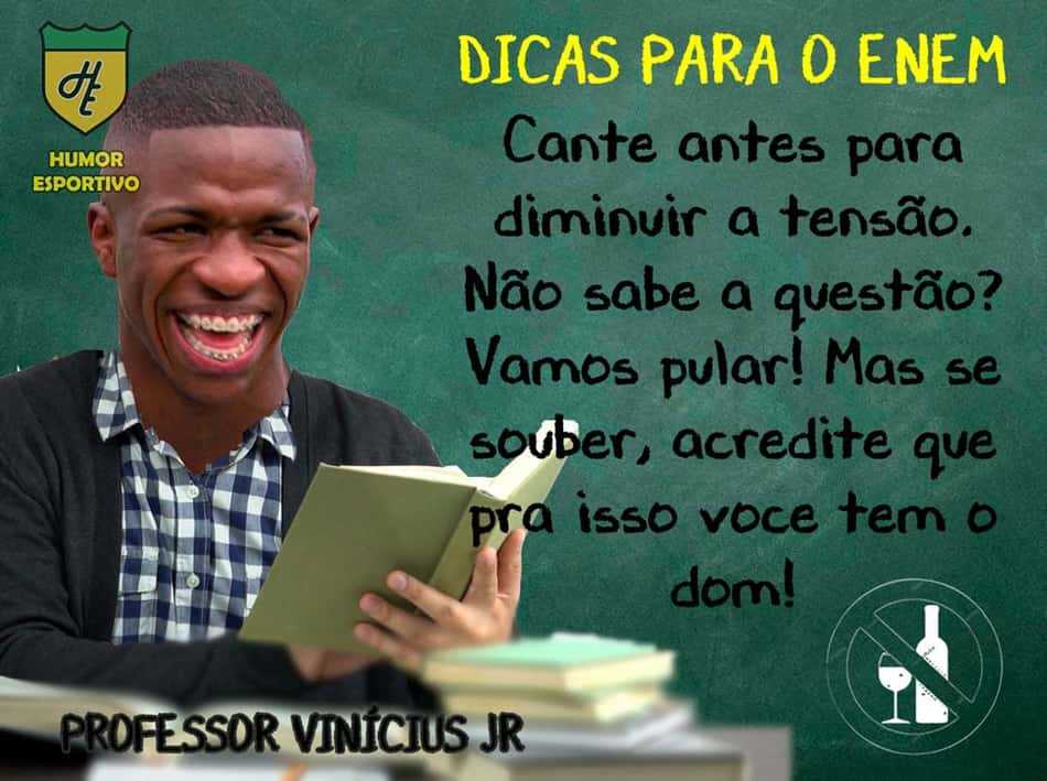E se os jogadores dessem dicas para quem fará o Enem?