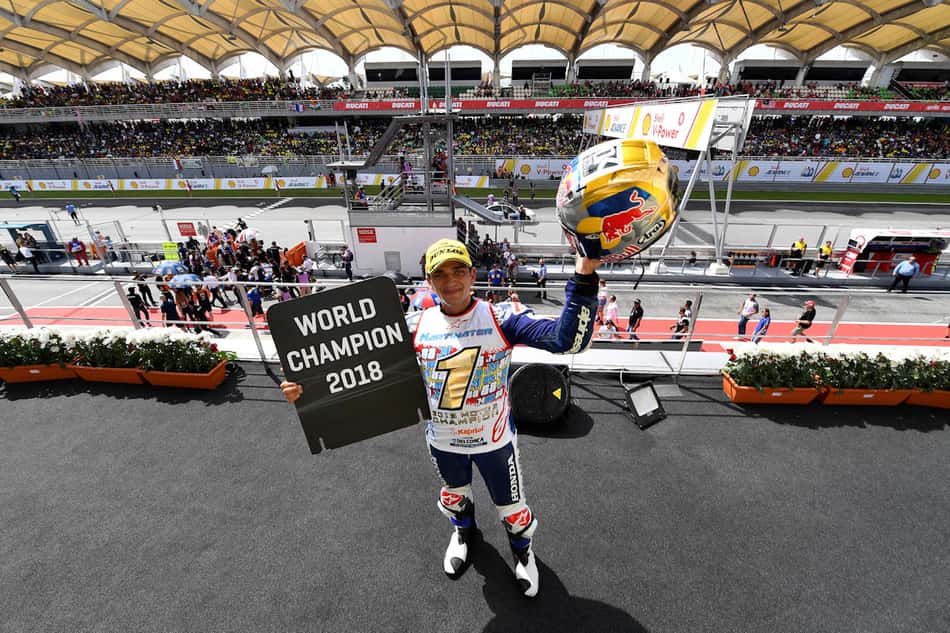 Jorge Martin vence na Malásia e é campeão da Moto3