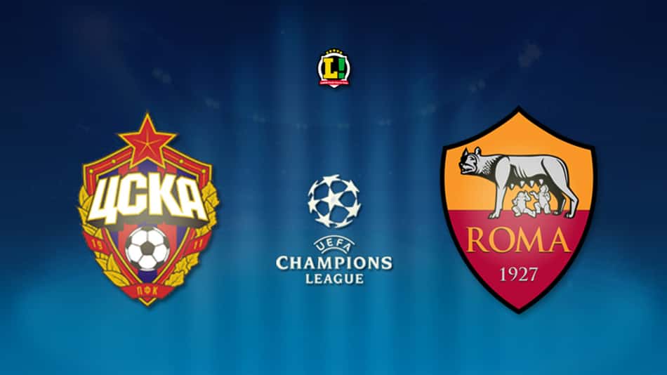 Confronto direto! CSKA Moscou e Roma duelam na Liga dos Campeões