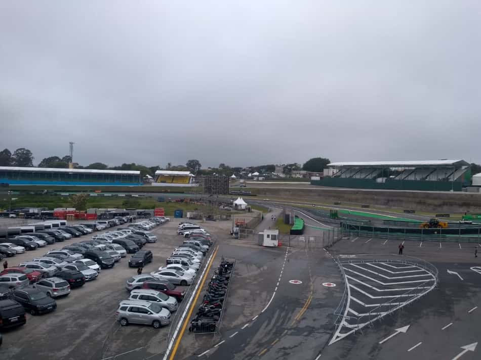 Chuva deve marcar o fim de semana do GP do Brasil