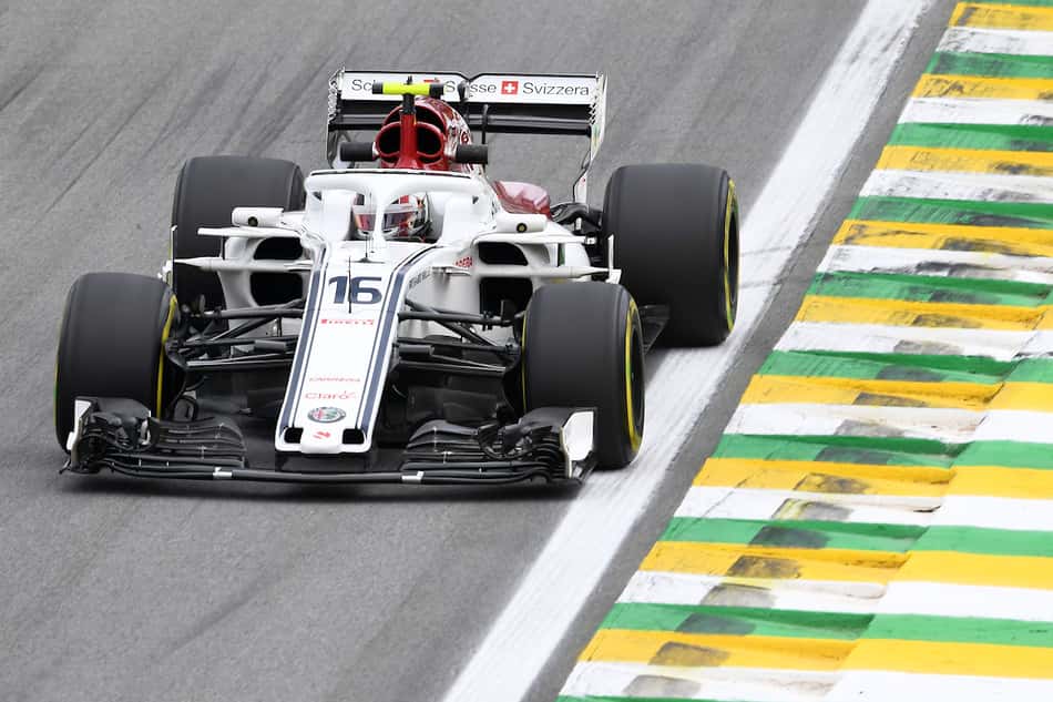 Leclerc comemora melhor resultado em treino classificatório da Sauber em 2018