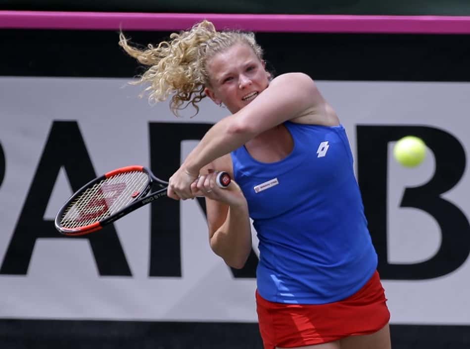 Siniakova pode decidir neste domingo