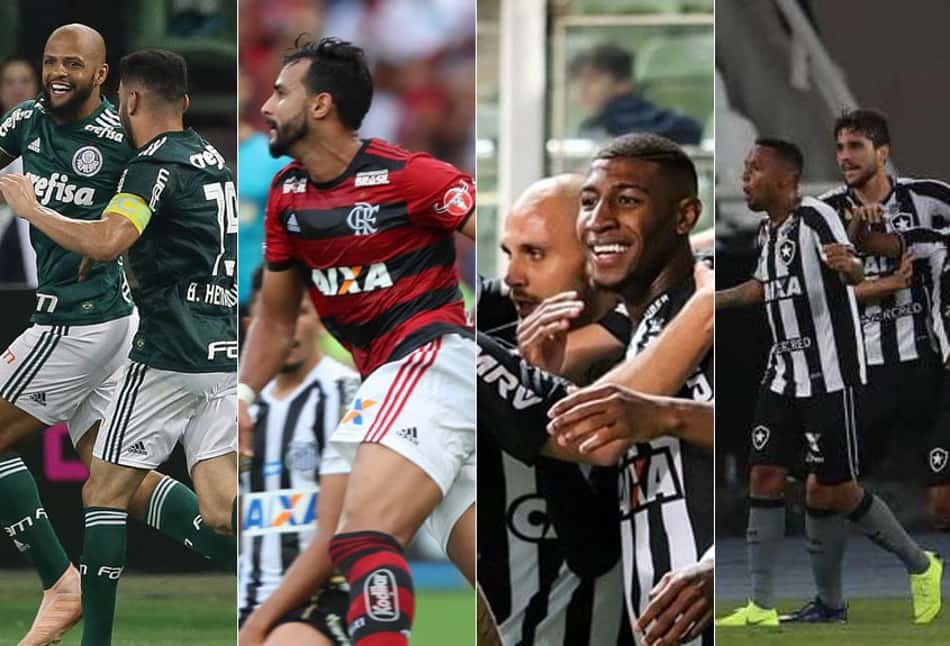Classificação do returno: Palmeiras isolado e Atlético-PR em segundo