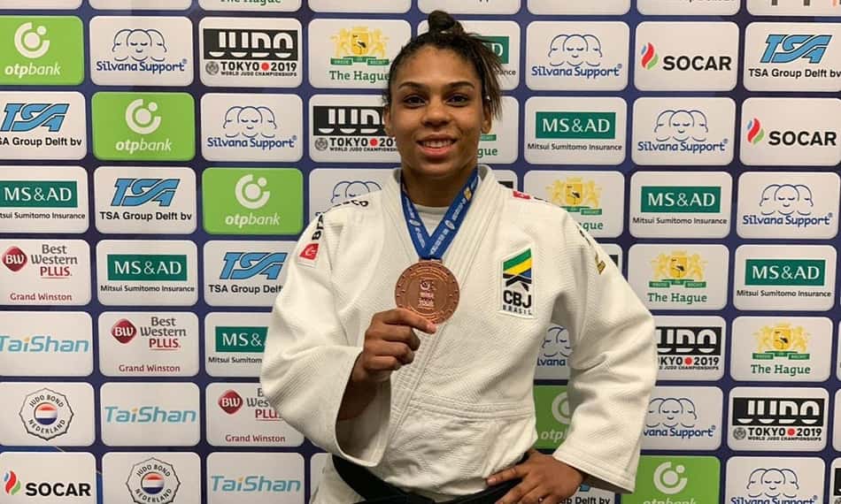 Samanta Soares é bronze no GP de Haia