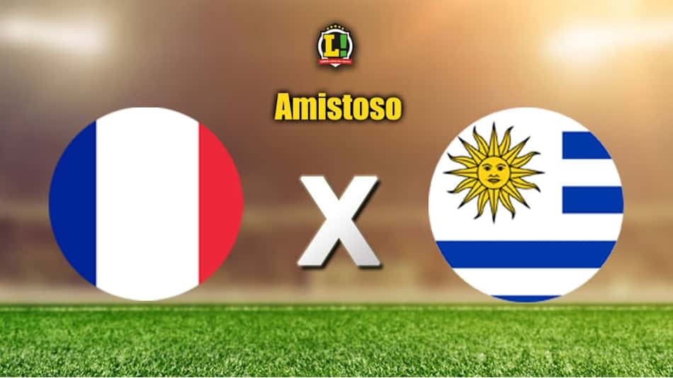 Apresentação do jogo França x Uruguai - Amistoso