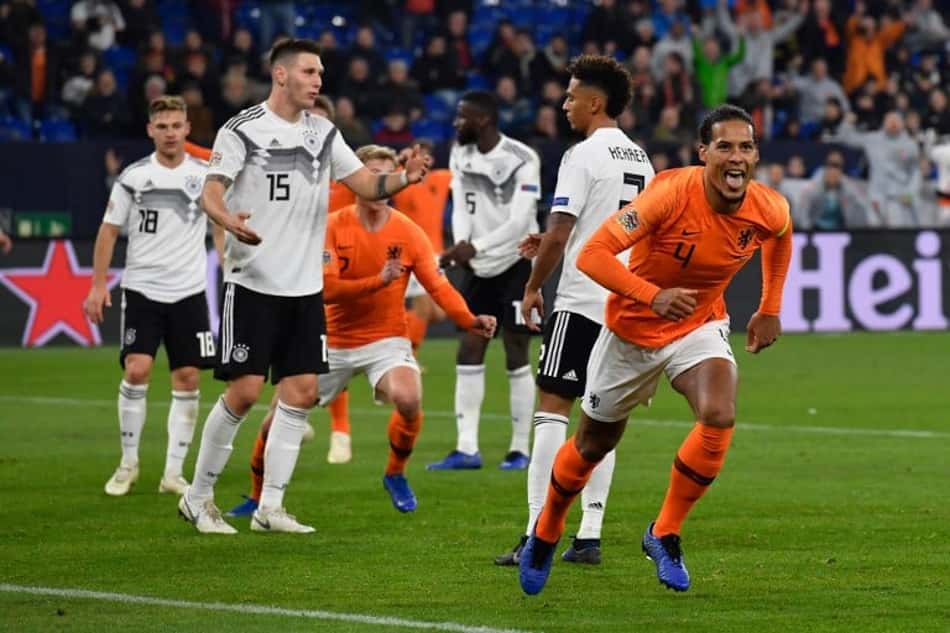 Holanda empata com Alemanha no fim e avança na Liga das Nações