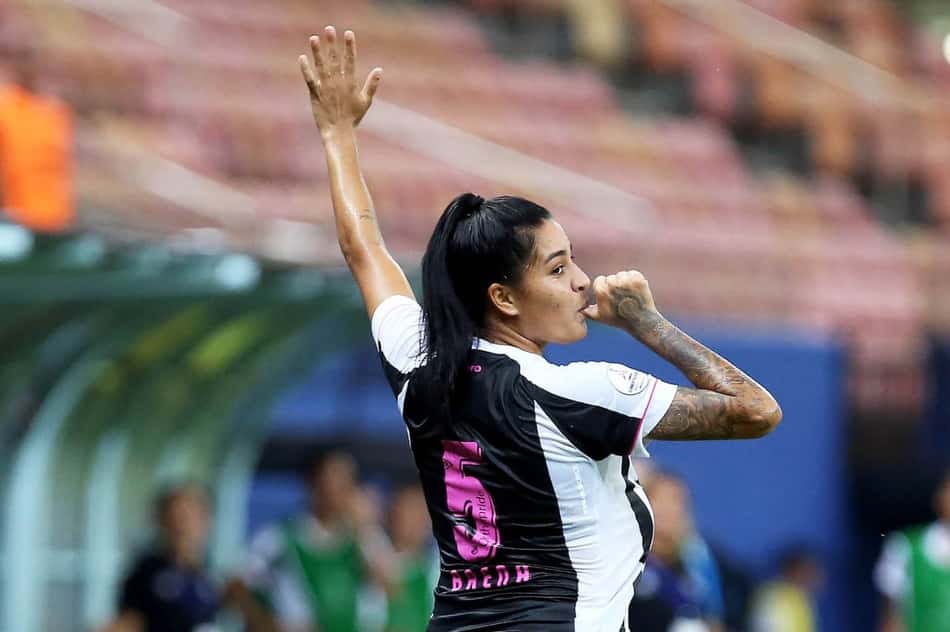 Brena cita golaço pelo Santos na Libertadores: 'Já tinha tentado antes'