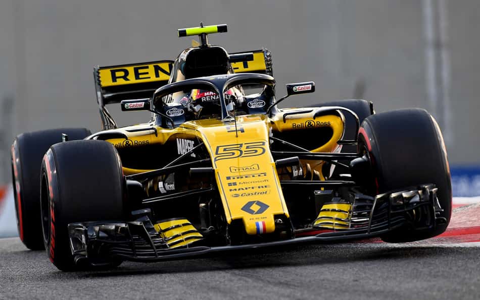 Renault atrás da Haas no primeiros dia de treinos em Abu Dhabi