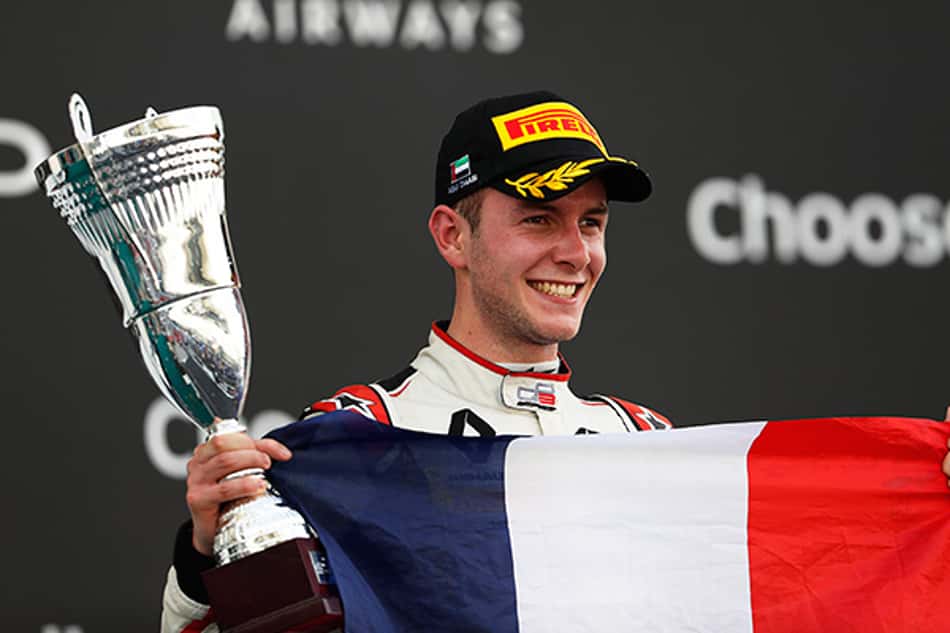 GP3: Hubert sagra-se campeão em vitória de Pulcini em Abu Dhabi
