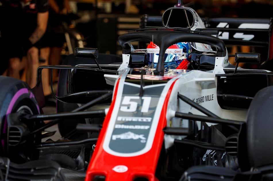 Pietro Fittipaldi impressiona em seu primeiro teste com um F1 pela equipe Haas