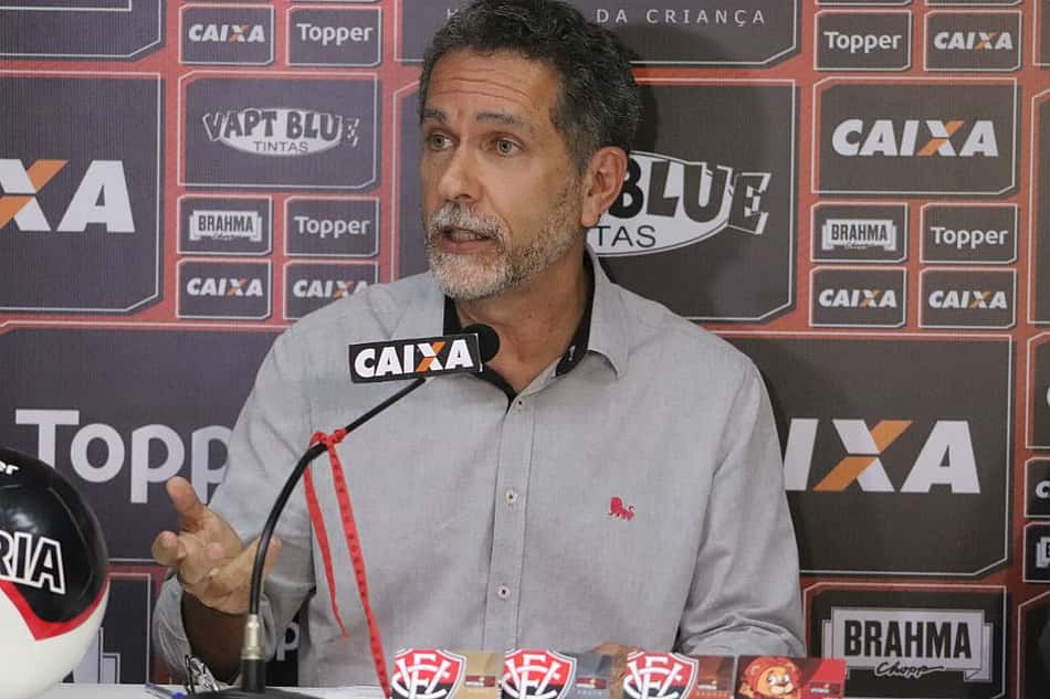 Presidente do Vitória sobre Andrigo e Thales: 'Vamos concluir até sexta-feira'