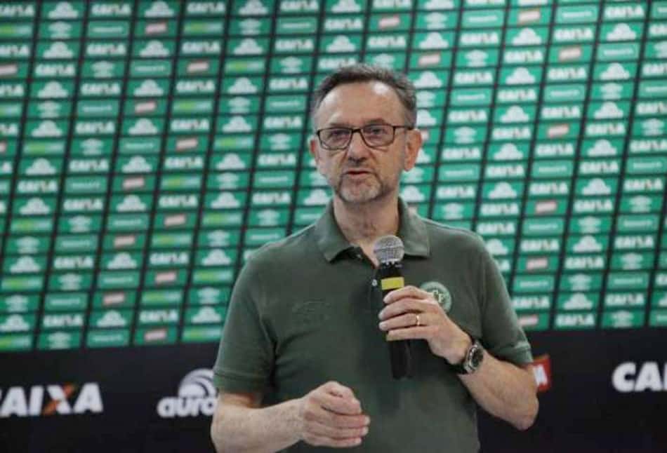 Plinio David de Nês Filho - presidente da Chapecoense