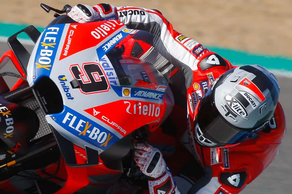Pré-temporada da MotoGP: Petrucci lidera pela Ducati primeiro dia dos testes em Jerez