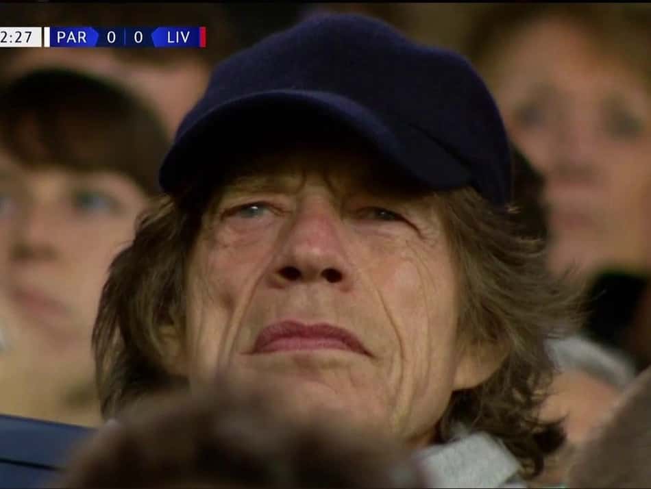 Deu sorte? Mick Jagger não aparece e Inglaterra goleia; relembre a fama de pé-frio do cantor