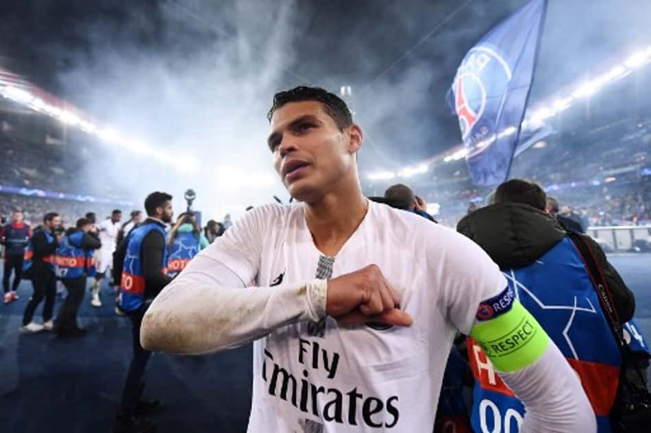 Thiago Silva - PSG x Liverpool