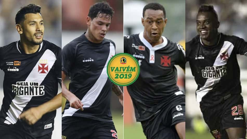 Vasco define primeira parte da barca de 2019 com cinco jogadores. Veja!