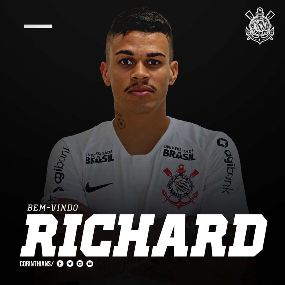 Corinthians anuncia a contratação do volante Richard: 'Sonho de criança'