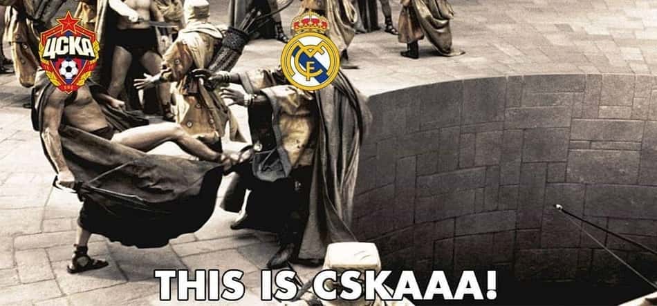 Derrotado pelo CSKA, Real Madrid sofre com os memes