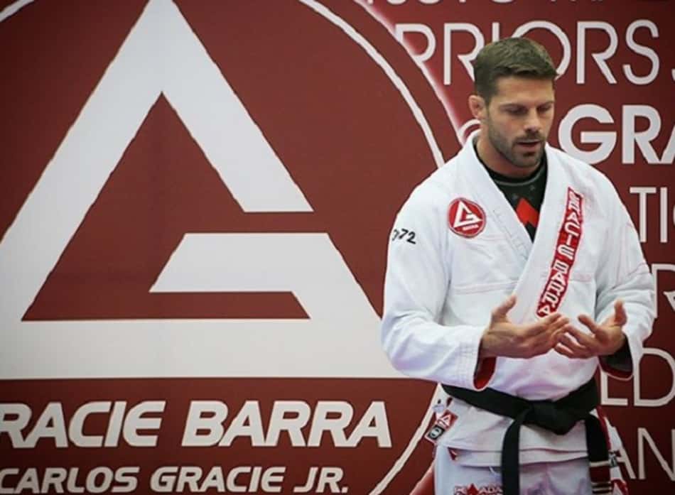 Flávio Almeida, o Cachorrinho, é um dos diretores da Gracie Barra e foi 'agredido' por Ralph (Foto: Reprodução)