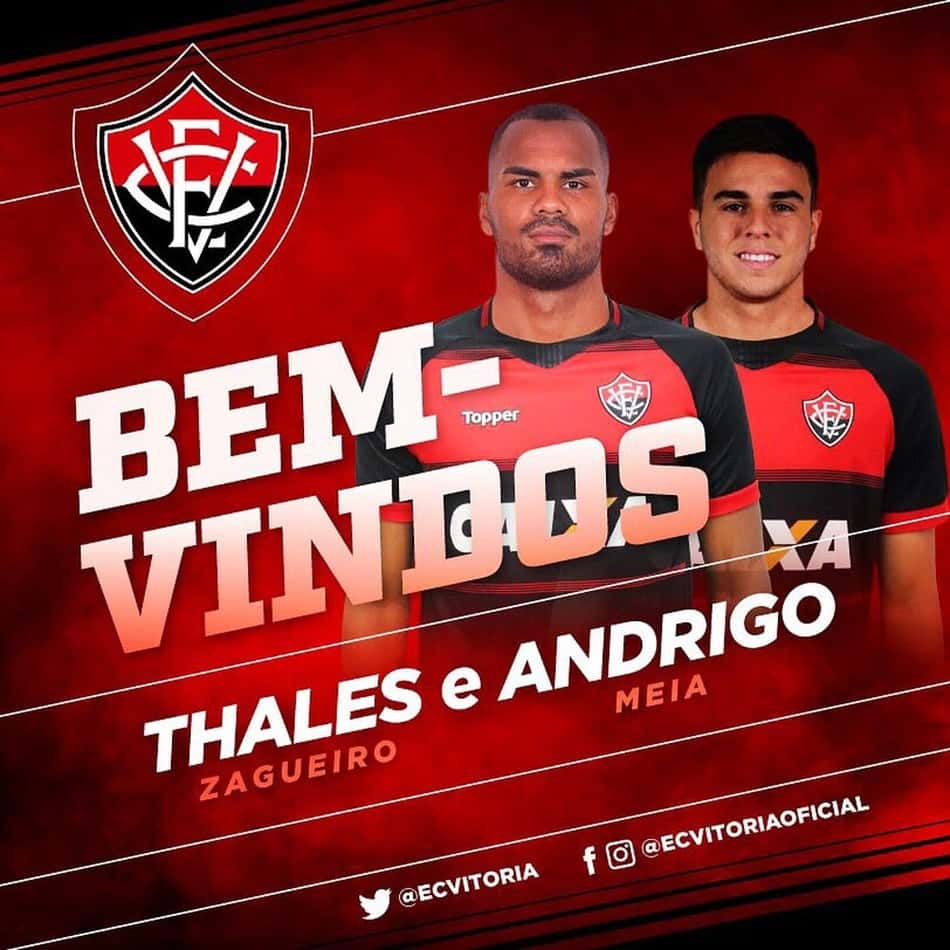 Vitória anuncia dois reforços para a temporada 2019
