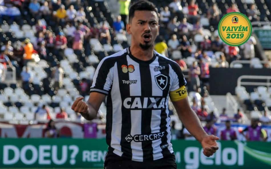 Vice-artilheiro do Botafogo em 2018, Lindoso é sondado pelo Bahia