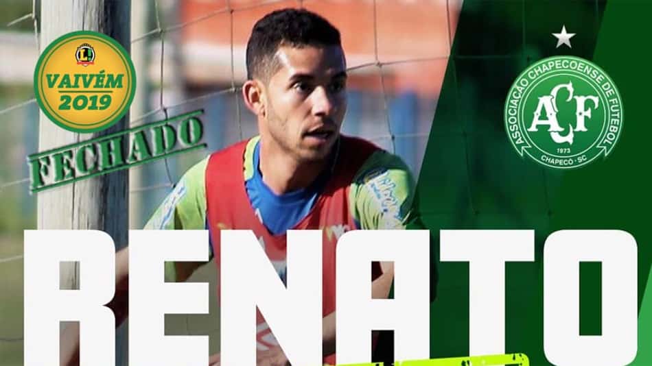 Chapecoense anuncia reforço de Renato, destaque do Avaí