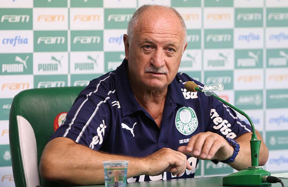 Coletiva do Felipão - Palmeiras