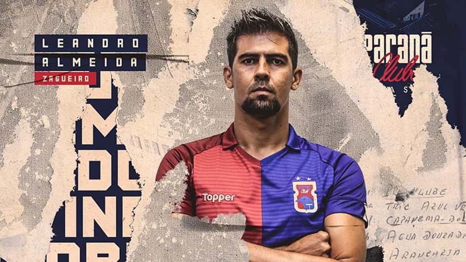 Oficializado no Paraná, zagueiro Leandro Almeida promete um grande ano pelo clube