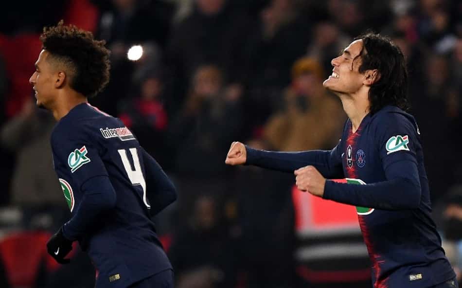 Cavani - PSG x Strasbourg