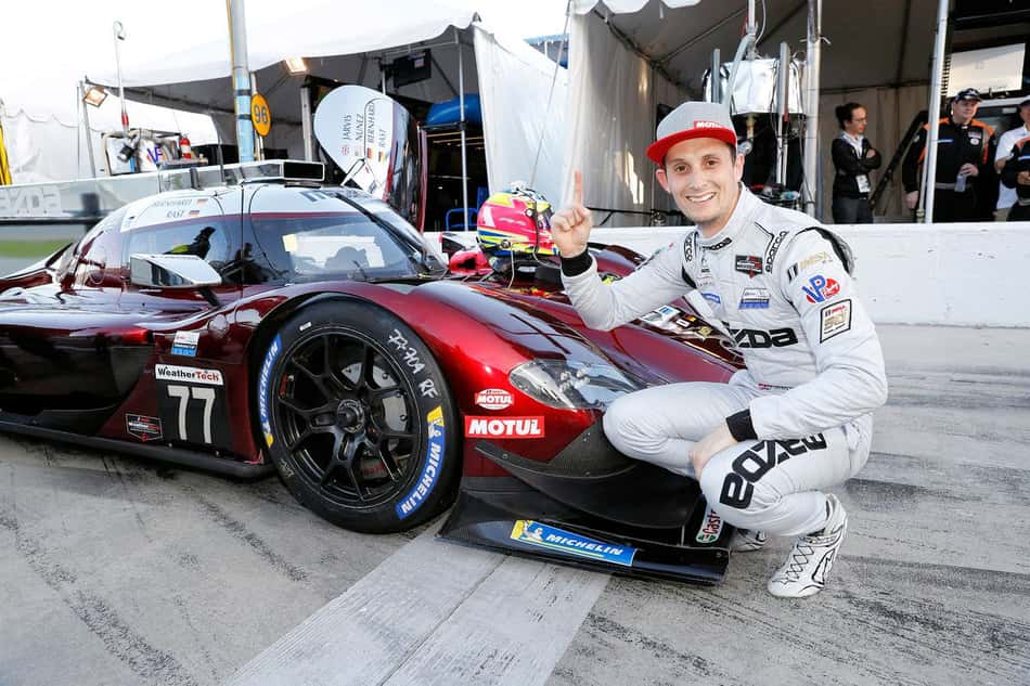 Jarvis marca a pole para a Rolex 24 em Daytona com a Mazda
