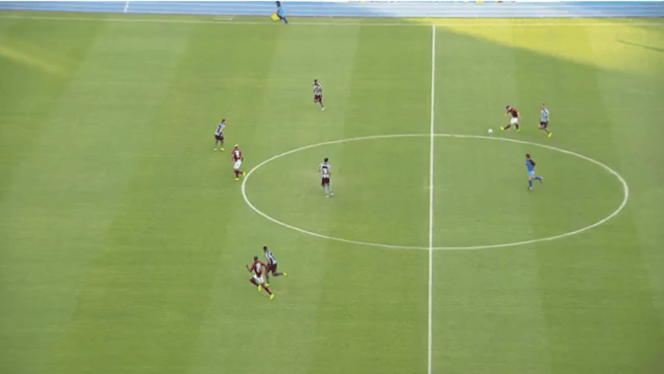 bruno henrique lance contra o Botafogo