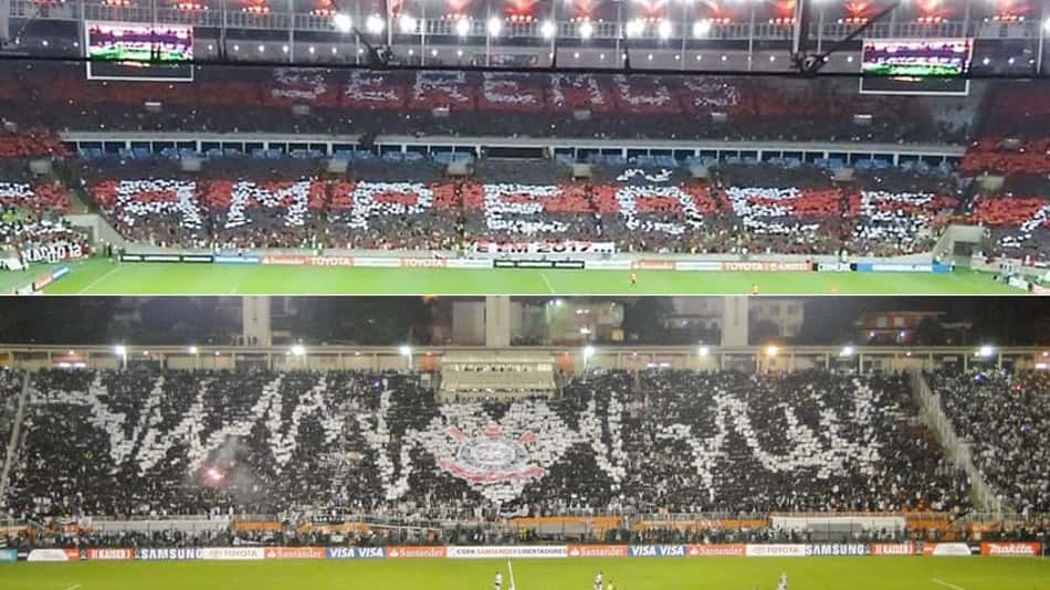 Após restrições da Conmebol, relembre mosaicos que marcaram história na Libertadores
