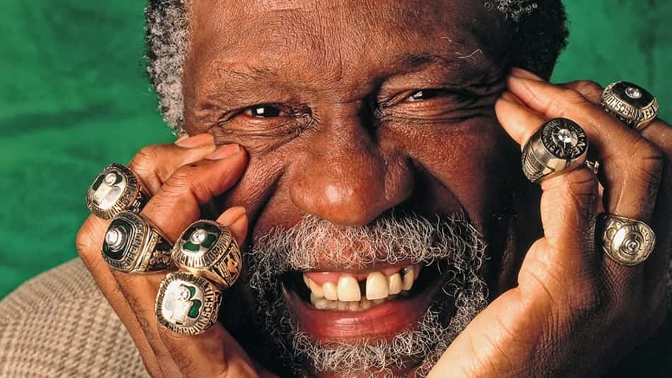Maior campeão da história da NBA, Bill Russell morre aos 88 anos