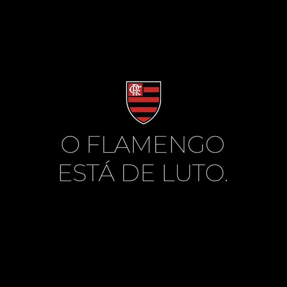 Imagem postada pelo Flamengo nas redes sociais